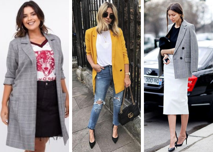 blazer alongado