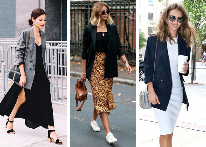 blazer alongado